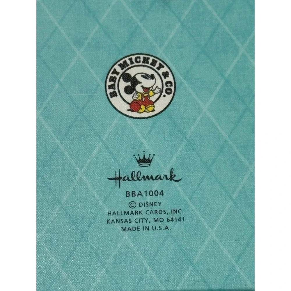 VTG Disney Mickey & Co Baby Picture Small Album by Hallmark Baby Mickey & Minnie